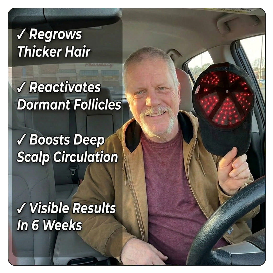 RLAVIS LUMEN™ Hair Reactivation Cap