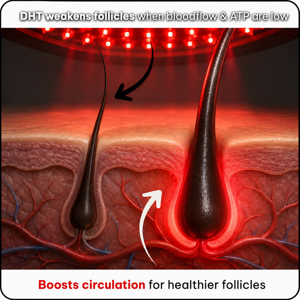 RLAVIS LUMEN™ Hair Reactivation Cap